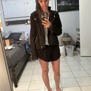 Lucky Brand Suede Moto jacket